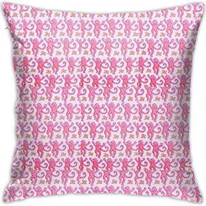 ROLLER RABBIT INSPIRED MONKEY PILLOW COVER